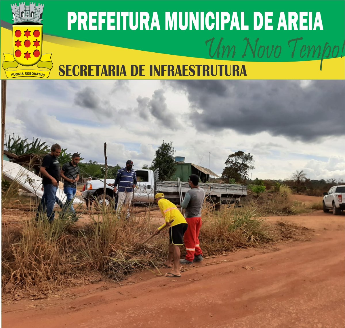 Prefeitura de Areia inicia fiscalização de caminhões pipa na Barragem de Saulo Maia