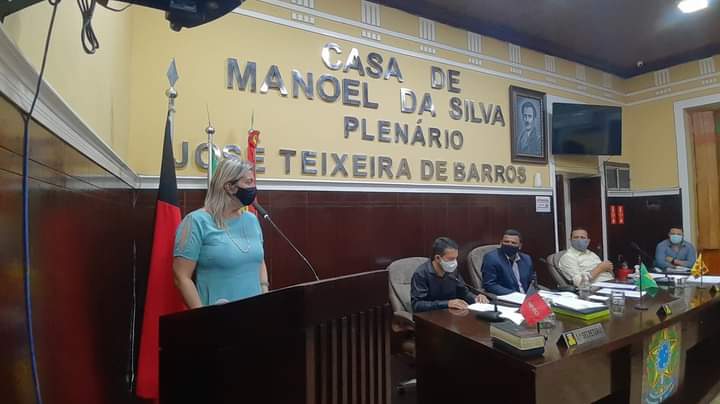 Prefeita de Areia participa de Sessão Especial em homenagem ao dia Nacional da pessoa com deficiencia