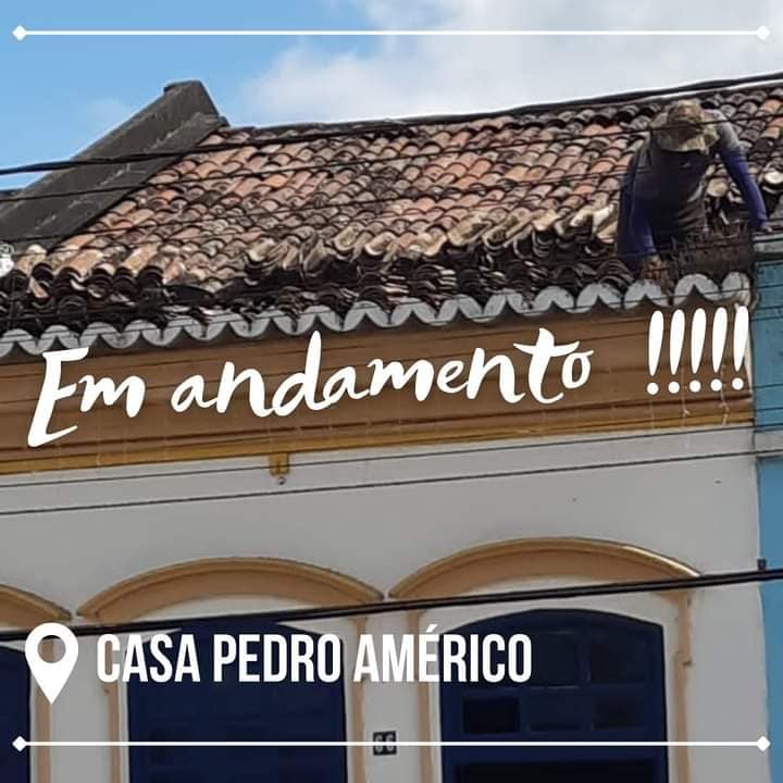 SEINFRA realiza reforma no telhado da “Casa Pedro Américo”