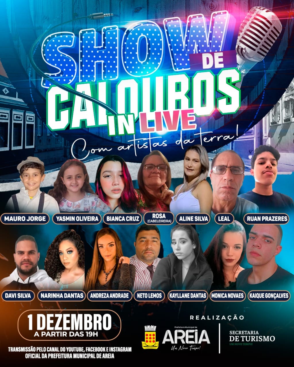 Show de Calouros in live