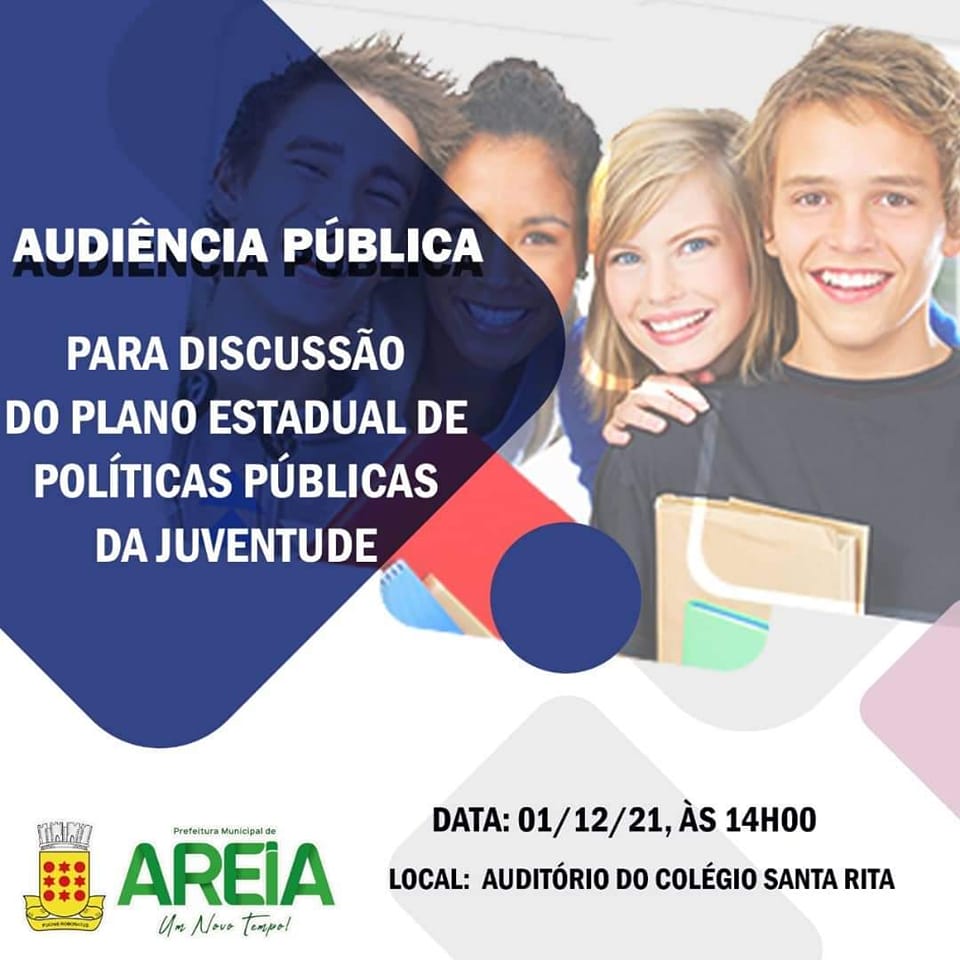 PMA realiza Audiência Pública para discutir o Plano Estadual de Politicas Públicas da Juventude
