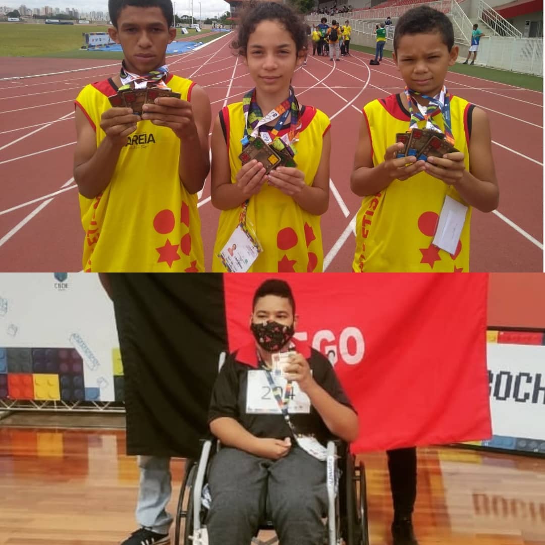 Paratletas da cidade de Areia se destacam e Paraíba bate recorde de medalhas em uma única edição das Paraolimpíadas Escolares em São Paulo