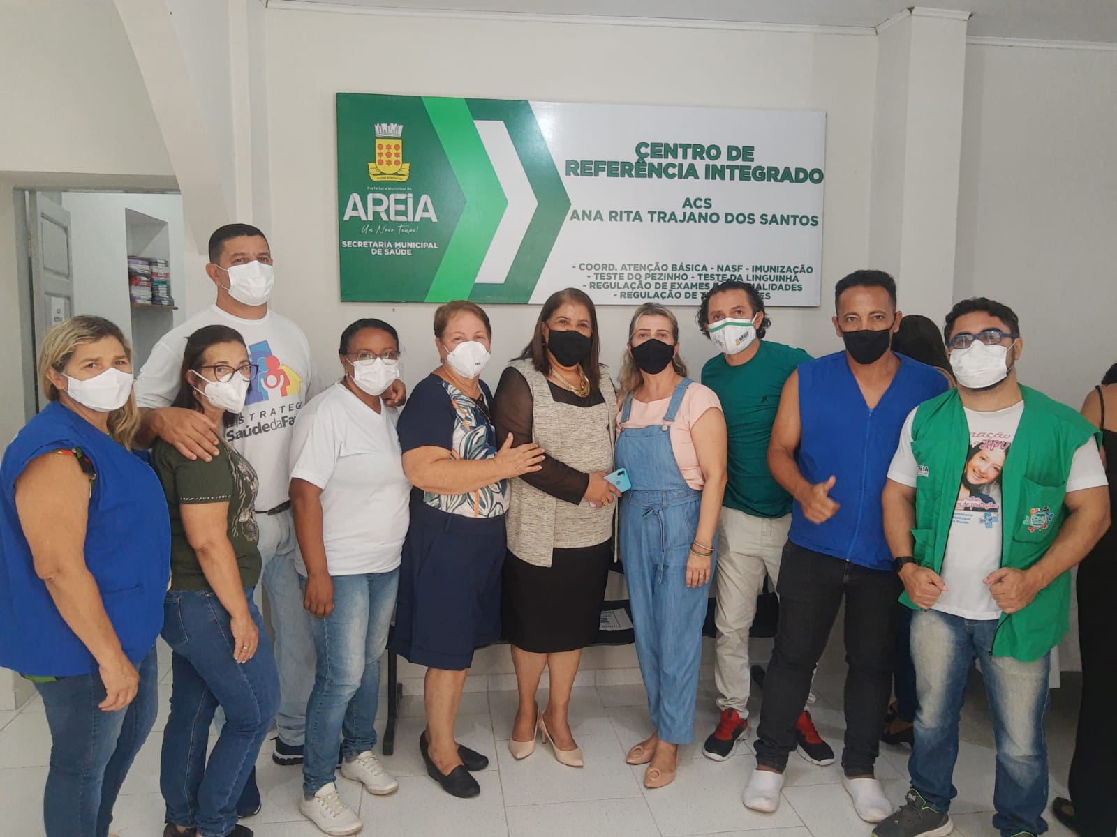 Prefeitura de Areia inaugura Centro de Referência Integrado ACS Ana Rita Trajano dos Santos