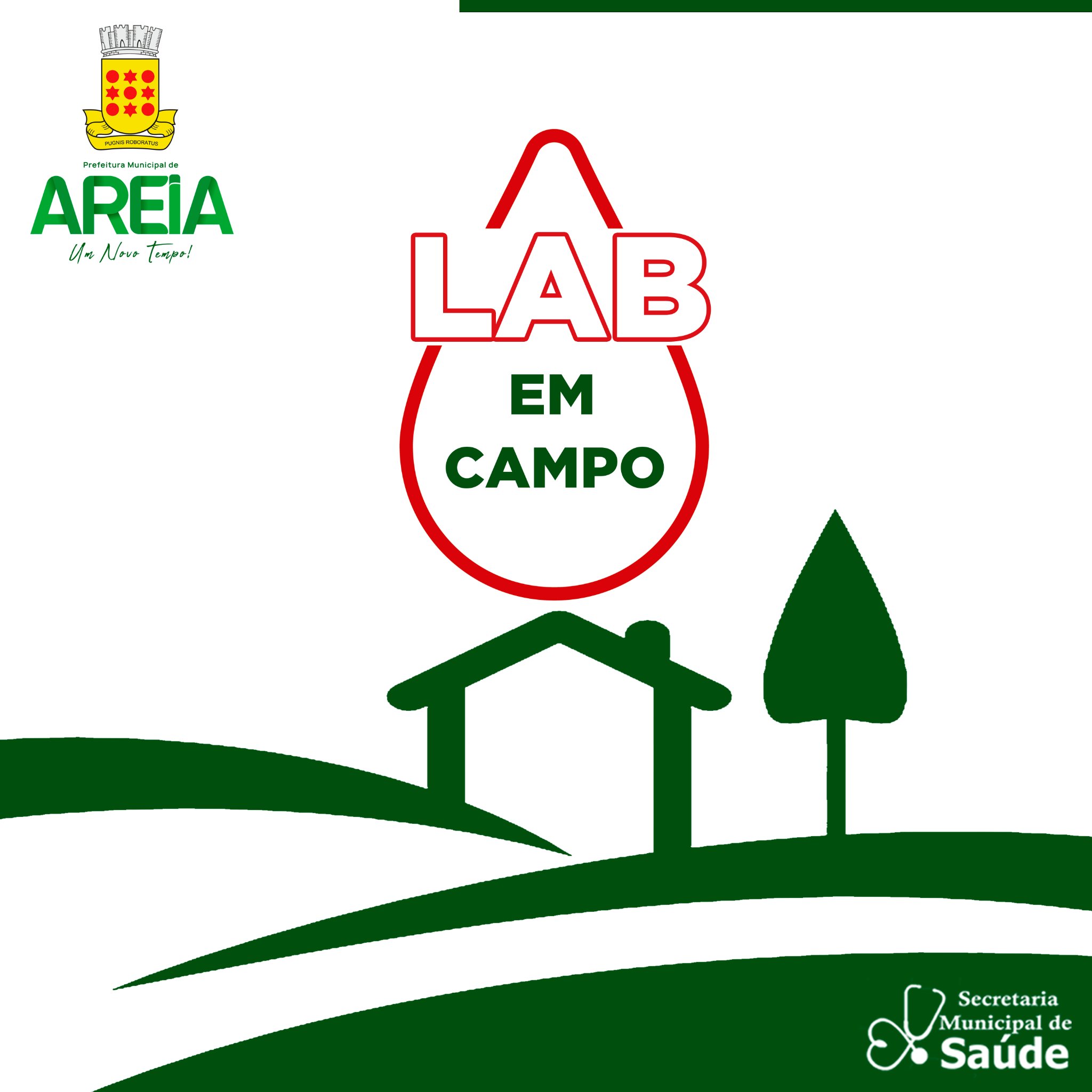 Secretaria de Saúde de Areia disponibiliza o Programa “LAB EM CAMPO” para moradores da zona rural do município