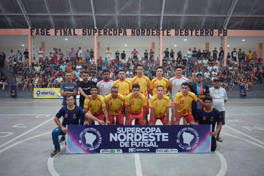 Seleção Areiense participa da fase final da Super Copa Nordeste de Futsal