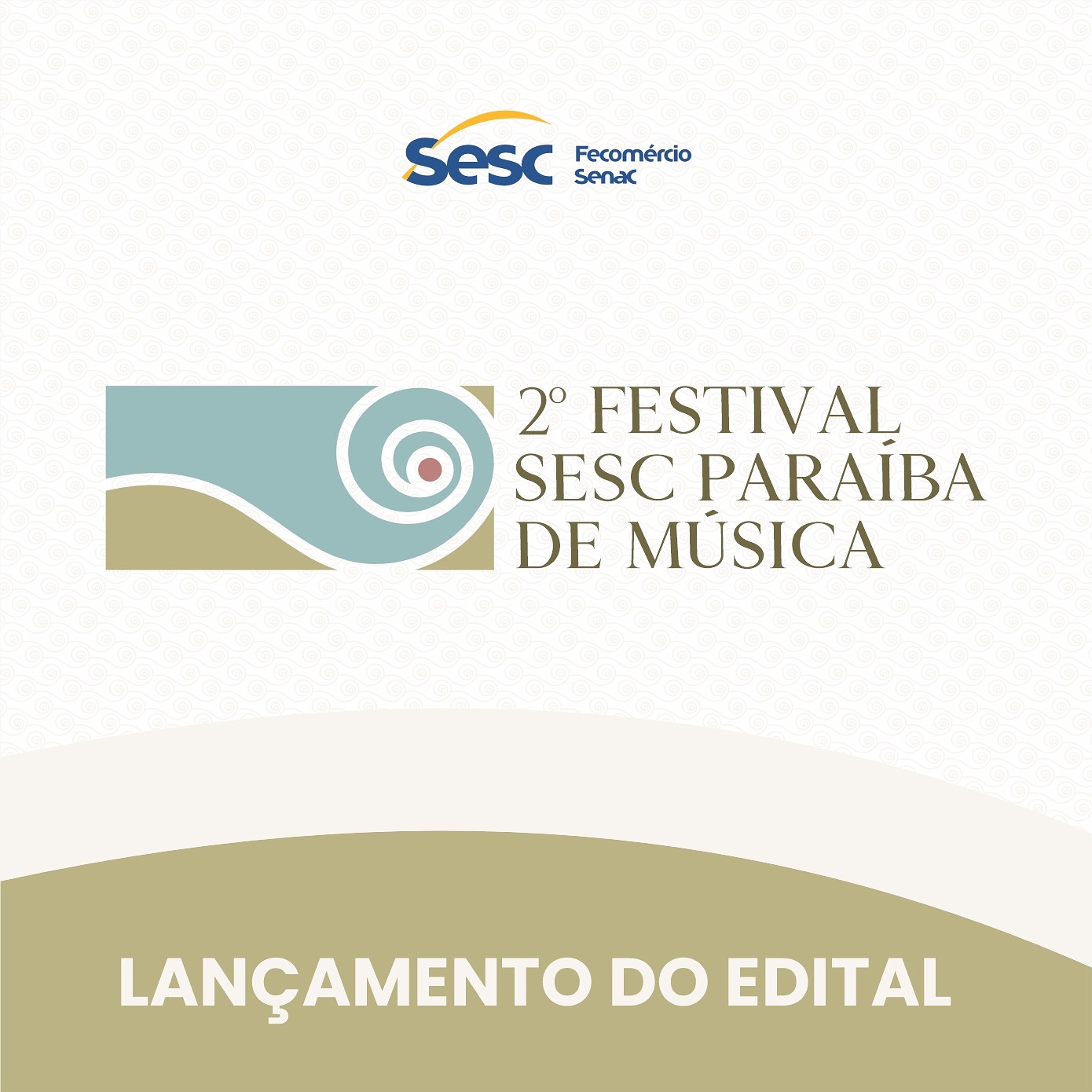 Sesc Paraíba lança edital para a segunda edição do Festival Sesc Paraíba de Música que ocorrerá em Areia